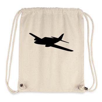 Leichtflugzeug - Stanley/Stella recycelter Gym Bag - Naturweiß - Vorne