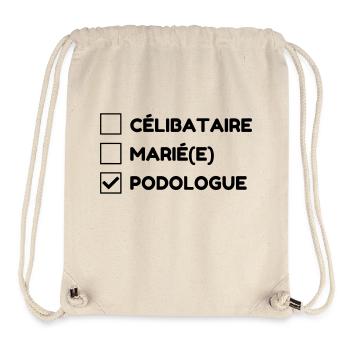 Podiatrist Podiatry Fußpfleger Podologue - Stanley/Stella Recycled Gym Bag - natural - Front