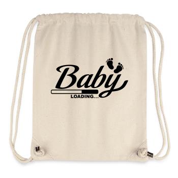baby_loading_f1 - Sac à cordon recyclé Stanley/Stella - blanc naturel - Devant