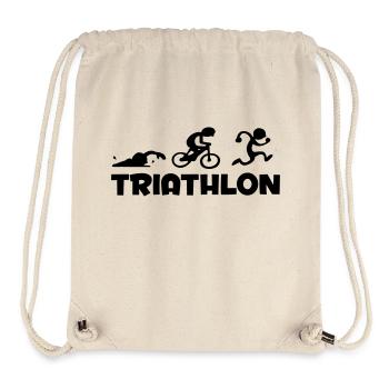 triathlon - Stanley/Stella recycelter Gym Bag - Naturweiß - Vorne