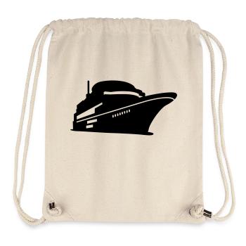 Boot - Stanley/Stella recycelter Gym Bag - Naturweiß - Vorne