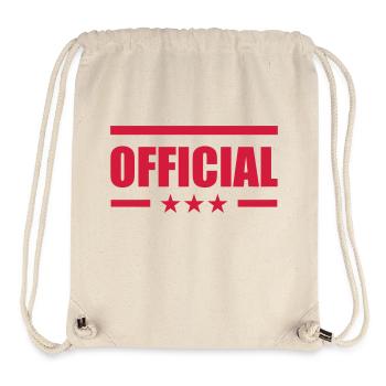 Official Public Service Beamte Fonctionnaire - Stanley/Stella Recycled Gym Bag - natural - Front