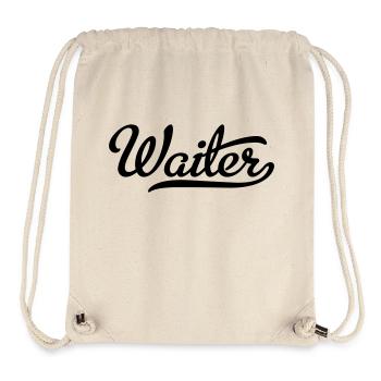 Waiter - Stanley/Stella Recycled Gym Bag - natural - Front