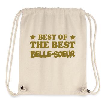 BEST OF THE BEST Belle Soeur - Sac à cordon recyclé Stanley/Stella - blanc naturel - Devant