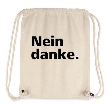 No thank you. - Stanley/Stella Recycled Gym Bag - natural - Front