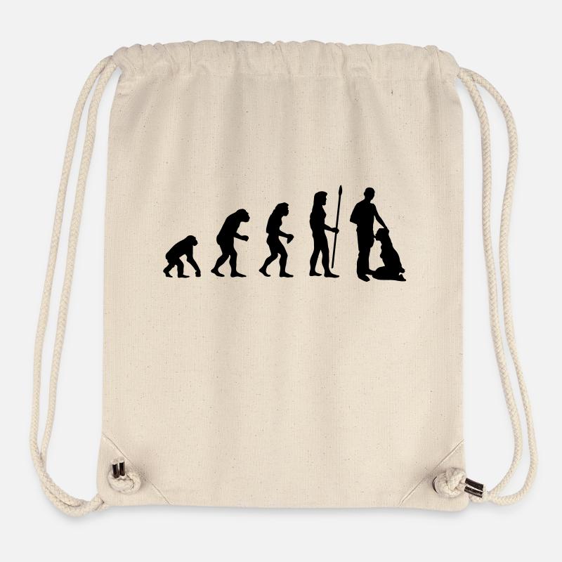 evolution_sex2 - Stanley/Stella recycelter Gym Bag - Naturweiß