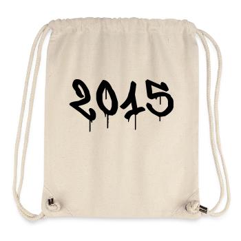 annee_2015 - Stanley/Stella Recycled Gym Bag - natural - Front