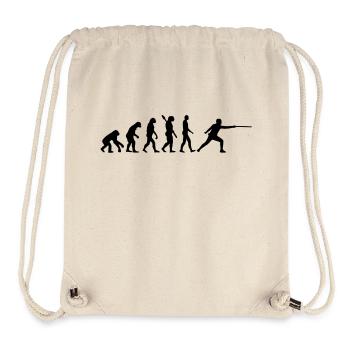 Fechten - Stanley/Stella recycelter Gym Bag - Naturweiß - Vorne