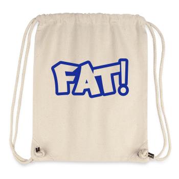 fat1 - Stanley/Stella recycelter Gym Bag - Naturweiß - Vorne