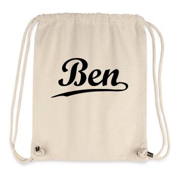ben - Stanley/Stella Recycled Gym Bag - natural - Front