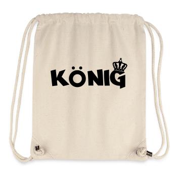 koenig - Stanley/Stella recycelter Gym Bag - Naturweiß - Vorne