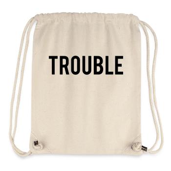 Double Trouble - Stanley/Stella Recycled Gym Bag - natural - Front