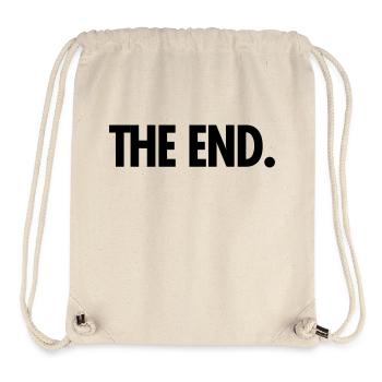 the end. - Stanley/Stella recycelter Gym Bag - Naturweiß - Vorne