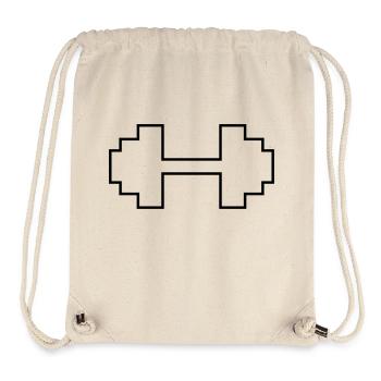 dumbbells - Stanley/Stella Recycled Gym Bag - natural - Front