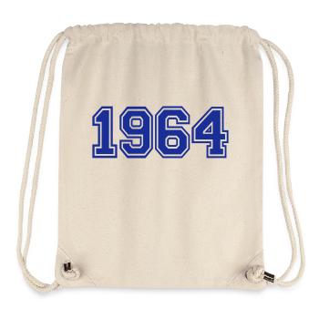 1964 - Stanley/Stella recycelter Gym Bag - Naturweiß - Vorne