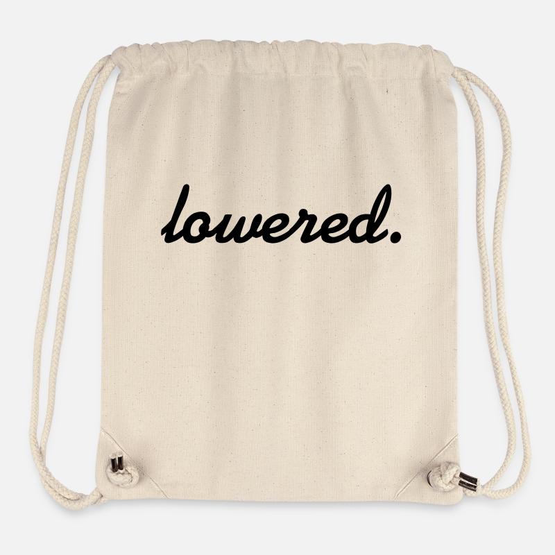 lowered. - Stanley/Stella recycelter Gym Bag - Naturweiß