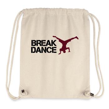 break dance - Stanley/Stella recycelter Gym Bag - Naturweiß - Vorne