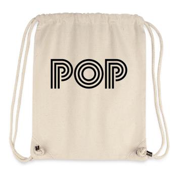 pop - Stanley/Stella recycelter Gym Bag - Naturweiß - Vorne