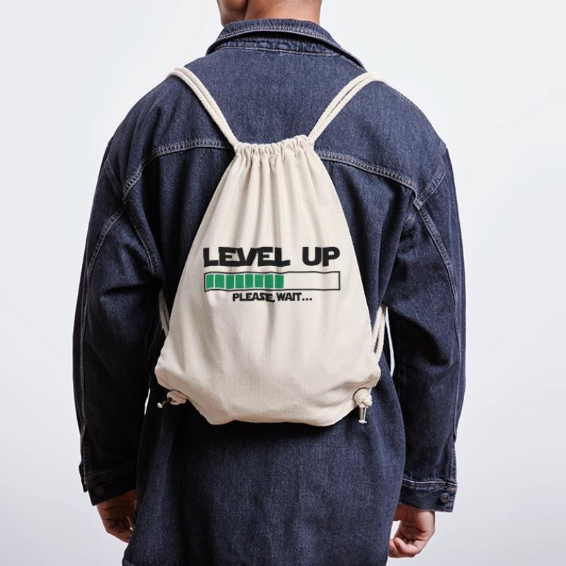 level up please wait Sac à cordon recyclé Stanley/Stella