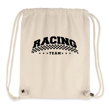 racing_team_design_1 - Stanley/Stella Recycled Gym Bag - natural - Front