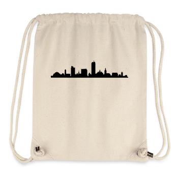 Skyline Jena - Stanley/Stella recycelter Gym Bag - Naturweiß - Vorne
