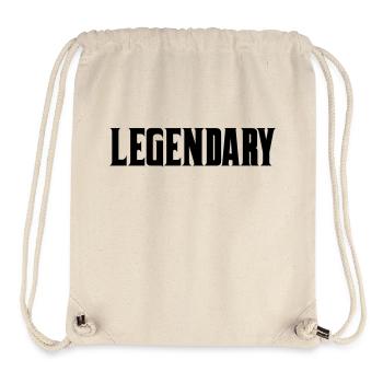 legendary - Stanley/Stella recycelter Gym Bag - Naturweiß - Vorne