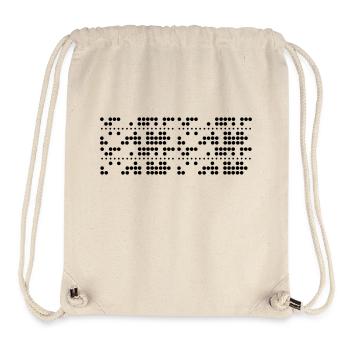 TheCode - Stanley/Stella recycelter Gym Bag - Naturweiß - Vorne