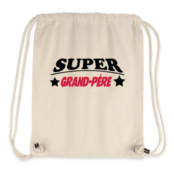 Super-Opa - Stanley/Stella recycelter Gym Bag - Naturweiß - Vorne