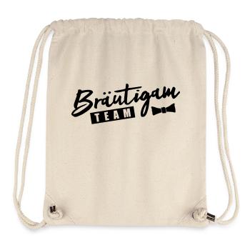 braeutigam team - Stanley/Stella recycelter Gym Bag - Naturweiß - Vorne
