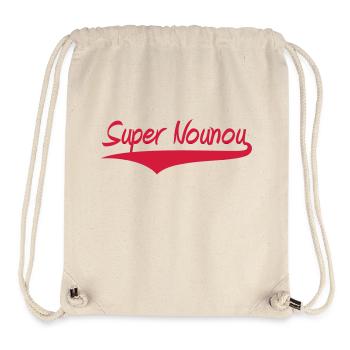 Super Nanny! - Stanley/Stella Recycled Gym Bag - natural - Front