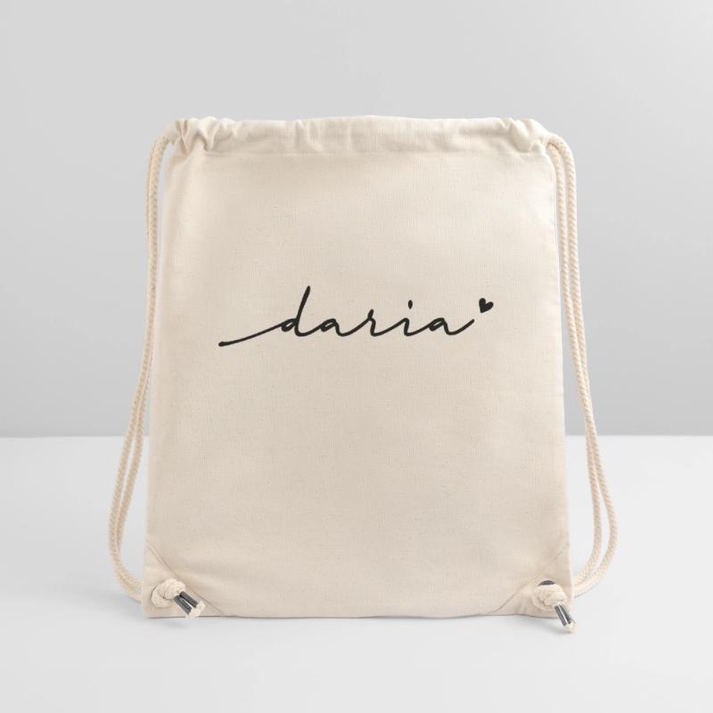 Daria Cursive Name Stanley/Stella Recycled Gym Bag