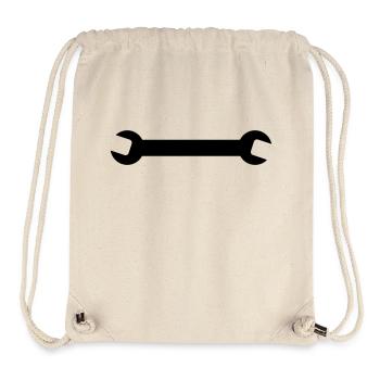 Schlüssel - Stanley/Stella recycelter Gym Bag - Naturweiß - Vorne