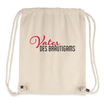 vater des braeutigams - Stanley/Stella recycelter Gym Bag - Naturweiß - Vorne