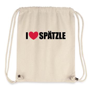 Spätzle - Stanley/Stella recycelter Gym Bag - Naturweiß - Vorne