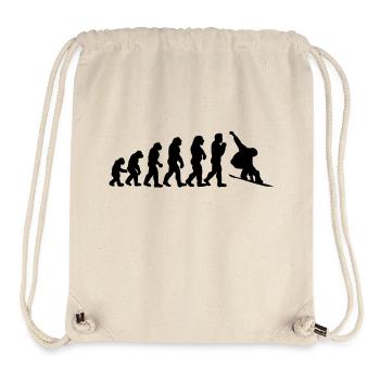 snowboard evolution - Stanley/Stella recycelter Gym Bag - Naturweiß - Vorne