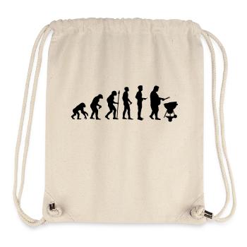 Fat man grill evolution - Stanley/Stella recycelter Gym Bag - Naturweiß - Vorne