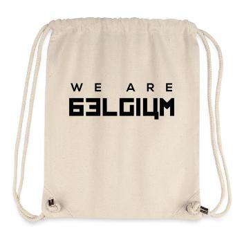 we are belgium - belgie - 2018 - t shirt - Stanley/Stella Recycled Gym Bag - natural - Front