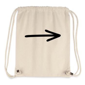 arrow - Stanley/Stella Recycled Gym Bag - natural - Front