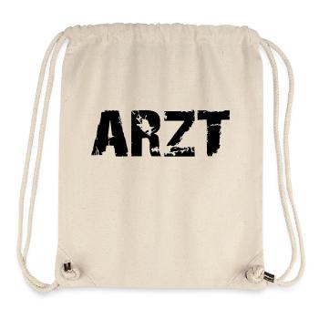 arzt_deutsch - Stanley/Stella recycelter Gym Bag - Naturweiß - Vorne