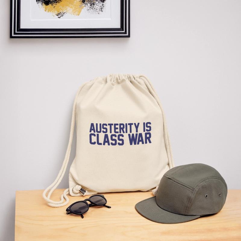 austerity is class war Stanley/Stella Recycled Gym Bag