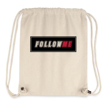 FOLLOW ME - Stanley/Stella recycelter Gym Bag - Naturweiß - Vorne