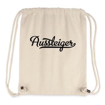 Aussteiger - Stanley/Stella recycelter Gym Bag - Naturweiß - Vorne