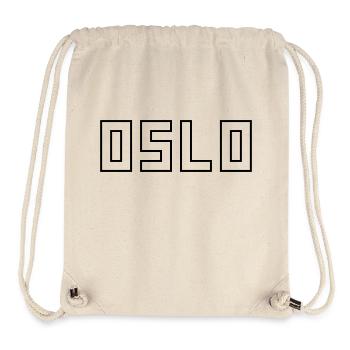 Oslo - Stanley/Stella recycelter Gym Bag - Naturweiß - Vorne