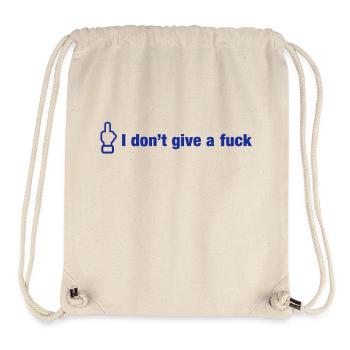 fuck_button_1c - Stanley/Stella Recycled Gym Bag - natural - Front