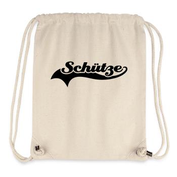 Schütze - Stanley/Stella recycelter Gym Bag - Naturweiß - Vorne