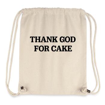 Cake - Stanley/Stella Recycled Gym Bag - natural - Front