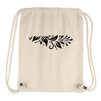 Leaves Decor - Stanley/Stella Recycled Gym Bag - natural - Front