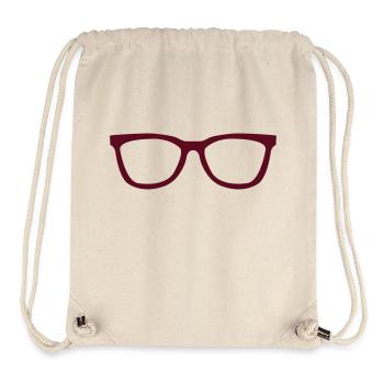 lunettes - Sac à cordon recyclé Stanley/Stella - blanc naturel - Devant