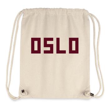 Oslo - Sac à cordon recyclé Stanley/Stella - blanc naturel - Devant