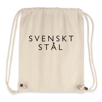 Swedish steel - Stanley/Stella Recycled Gym Bag - natural - Front